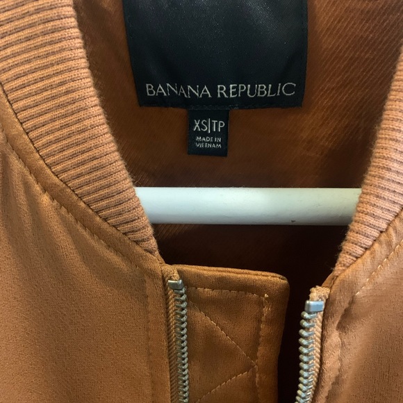 Banana Republic Brown Bomber Jacket - Picture 4 of 4